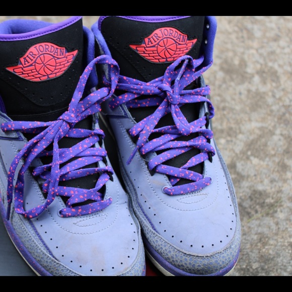 Mens Air Jordan Iron Purple 2s 